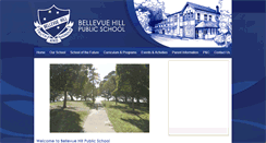 Desktop Screenshot of bellevuehillpublicschool.com